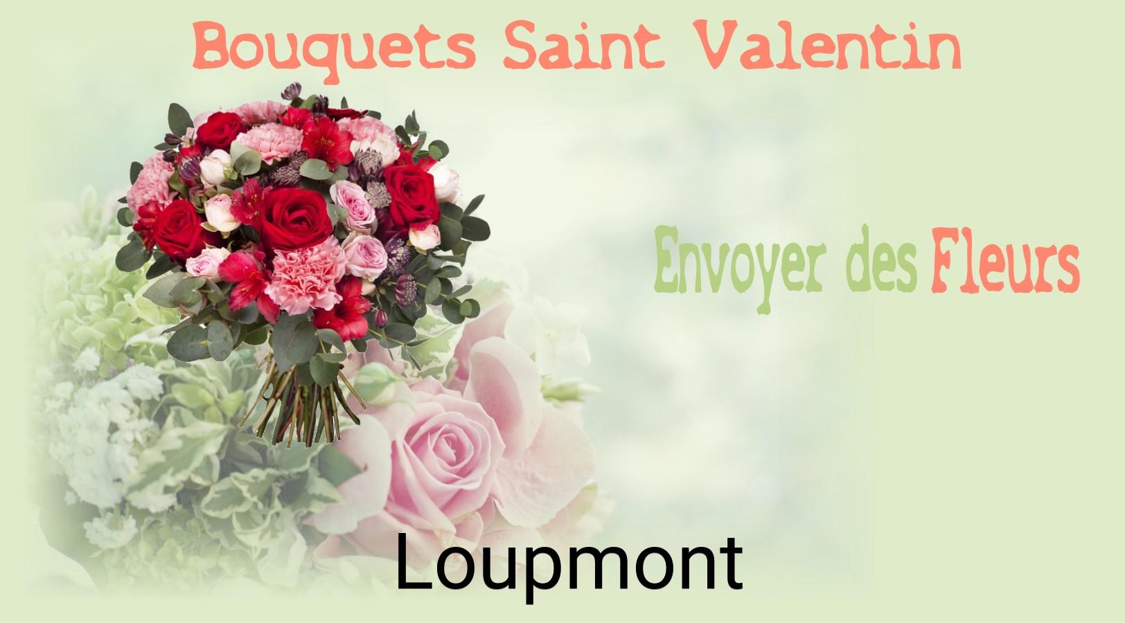 Roses de Saint-Valentin livrées à Loupmont